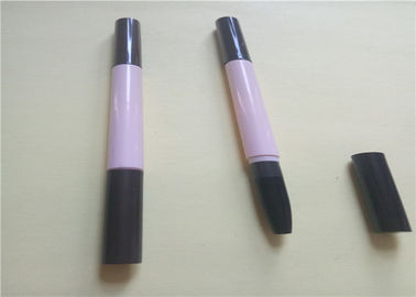 Double revêtement permanent principal de lèvre de maquillage, GV vide rose de tubes de rouge à lèvres