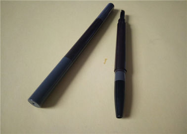 Crayon de sourcil imperméable de graine de triangle empaquetant le matériel gris d'ABS de couleur