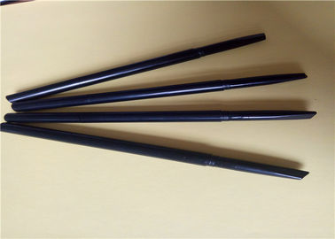 Crayon de sourcil incliné deux par extrémités, crayon de sourcil noir d'ABS 138,3 * 9.1mm