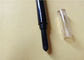 Le crayon de sourcil escamotable de double ABS principal avec principal télescopique imperméabilisent