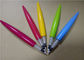Crayon liquide en plastique d'eye-liner de pp empaquetant toute forme de piment de couleur 125,3 * 8.7mm