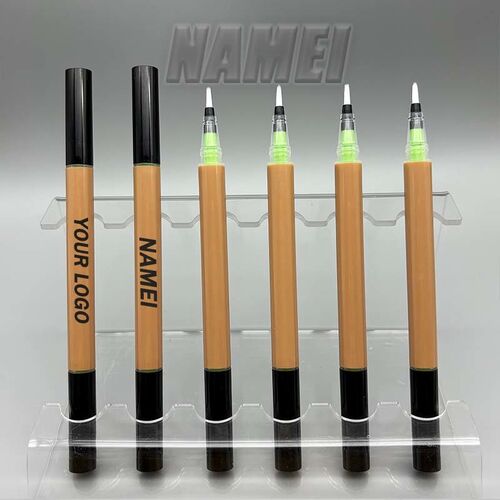 Derniers blogs de l'entreprise sur Tube de stylo eye-liner liquide vide à double pointe | Stylo cosmétique rechargeable à double tête contenant