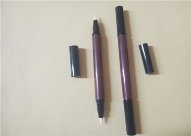 Le double personnalisable d'ABS a fini le crayon d'eye-liner empaquetant 141,3 * 11.5mm