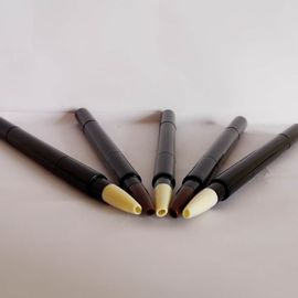 Beauté 3 en 1 plastique multifonctionnel automatique de crayon de sourcil avec toute couleur