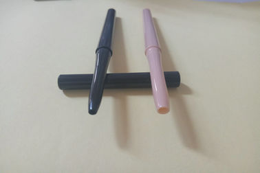 Un bon prix. Noir / rose crayon de rouge à lèvres emballage belle forme matériau plastique ABS en ligne