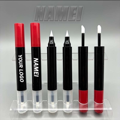 Un bon prix. Tuyaux d'ombres personnalisés de marque privée à double tête, contenant vide, joli, tuyaux d'ombres, tuyaux d'eyelashes, tuyaux d'eyelashes vides en ligne