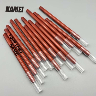 Un bon prix. Vente à chaud personnalisé Logo privé Eyeliner crayon Contenant Blister crayon Slim Lip Liner tube vide Matériau planifiable en ligne