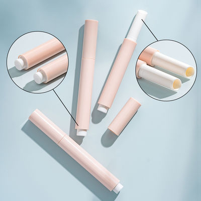 Un bon prix. Prix d'usine Marque privée en gros Baume à lèvres enduite emballage Rosier tube de maquillage vide Rosier rond mince contenant En ligne