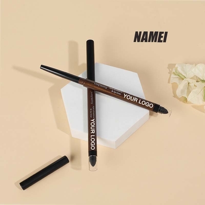 Un bon prix. Plume à coller de contour d'œil vide plume de vers à soie couchée imprimante imperméable à l'eau gel personnalisé crayon de contour d'œil récipient en ligne