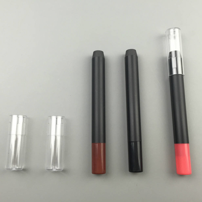 Un bon prix. Vente à chaud Prix compétitif Ombre noire vide crayon tube Ombre oculaire bâtonne de liner de lèvres contenant Matère planifiable en ligne