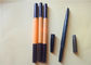 Matériel ISO9001 d'ABS incliné par couleur automatique imperméable de Taupe de crayon de sourcil