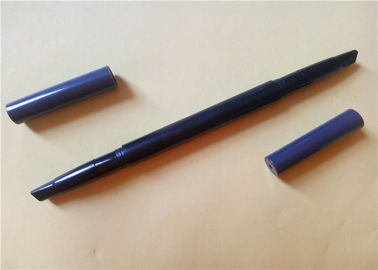 Un bon prix. Crayon à sourcils automatique à double extrémité de n'importe quelle couleur, forme mince, longue durée, personnalisable en ligne