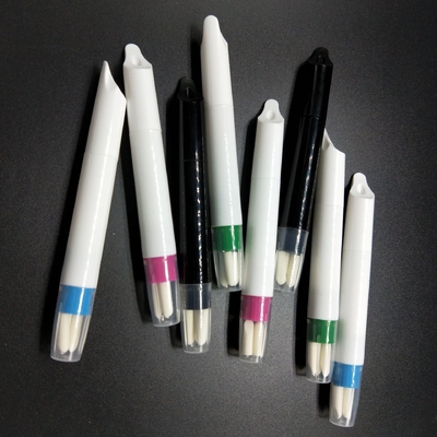 Un bon prix. En gros, stylo à gel d'ongle à tube vide, outil de manucure blanc, stylo à solution nutritive avec pinceau différent en ligne