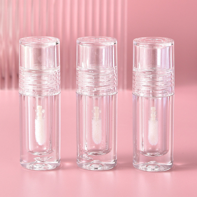 Un bon prix. échantillon gratuit tube transparent de laque à lèvres vide récipient cosmétique de laque à lèvres personnalisé emballage de laque à lèvres personnalisé en ligne
