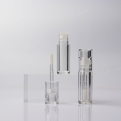 Un bon prix. Tubes à lèvres entièrement transparentes et solides à glaçage pour lèvres vides, récipients à lèvres brillantes, cylindres, tubes à lèvres brillantes vides en ligne