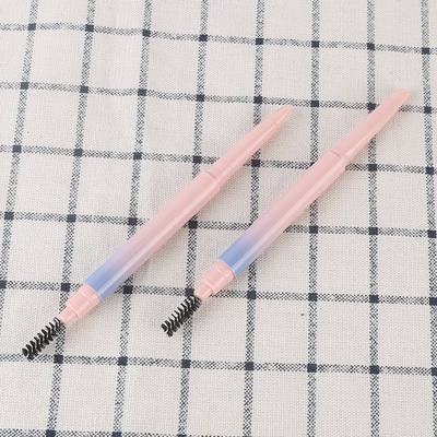 Un bon prix. Plastic Cosmetic Empty Eyebrow Pencil Tube With Brush Customized en ligne
