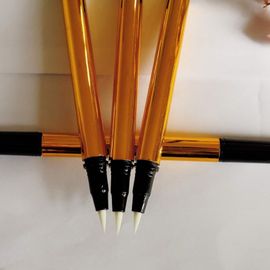Un bon prix. Stampage à chaud Ligne oculaire à double extrémité personnalisée Ligne oculaire en plastique à deux faces en ligne