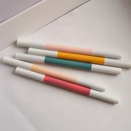 Un bon prix. Pénis à sourcils automatiques à deux extrémités en forme mince, longue durée, multicolore en option en ligne
