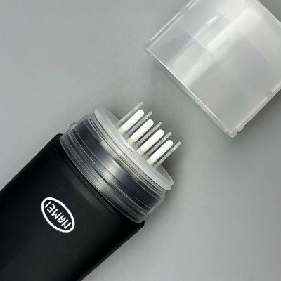 Un bon prix. Emballage en plastique de stylo de teinture de cheveux avec bâtonnet de coiffure rotatif et logo personnalisé en ligne